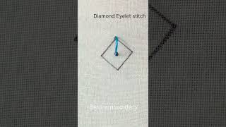 Dimensional eyelet stitch [upl. by Pizor]