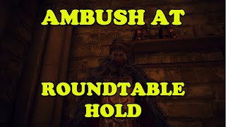 Ambush at Roundtable Hold eldenring [upl. by Ahsram]