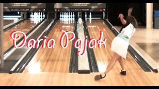 Daria Pajak  2017 Smithfield PWBA Bowling Highlight [upl. by Ahsiekat]