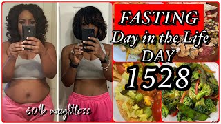 Accountability Intermittent Fasting What I Eat in a Day FAST with me 60 LBS weight loss [upl. by Suolhcin]