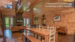 4 Bedrooms Gatlinburg Cabin Rentals Find Rentals [upl. by Oirasan]