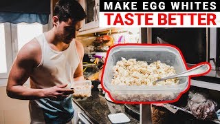 How to make Egg Whites Taste Better  Breakfast Recipe [upl. by Oigimer]