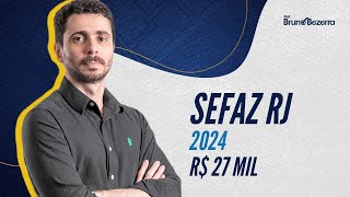 SEFAZ RJ Concurso de Auditor Fiscal  Como Estudar [upl. by Larrad520]