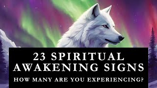 23 Major Signs  Symptoms of Spiritual Awakening  LonerWolf [upl. by Florence]