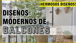 🎍 Diseños modernos de balcones pequeños [upl. by Derril306]