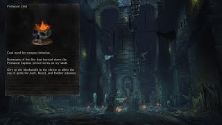 DARK SOULS 3  Profaned Coal location  Irithyll Dungeon [upl. by Airdnal]