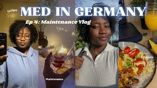 WEEKLY VLOG DUNE ÉTUDIANTE EN MÉDECINE MED IN GERMANY Maintenance vlog S1EP4 [upl. by Hazel]