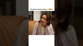 Cheesy horahi Sharjeena😍🤭❤️🔥 haniaaamir fahadmustafa kabhimainkabhitumlastepisode kmkt [upl. by Auhsaj]