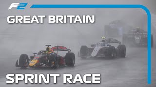 F2 Sprint Race Highlights  2024 British Grand Prix [upl. by Eleynad]