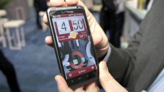 CES 2011  HTC ThunderBolt KurzVorstellung  Quick WalkThrough [upl. by Anerac]