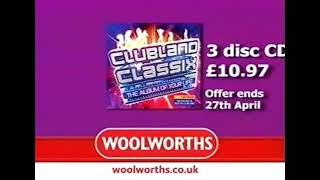 Clubland Classix The Album of Your Life CD Woolworths TV Advert [upl. by Arathorn]