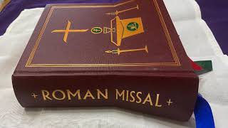 Liturgical Books pt5 Roman Missal [upl. by Rasec]