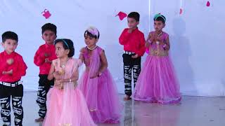 Chanda Chamke Cham Cham  HD English Medium School Gathering Dance  201920 [upl. by Portwin350]