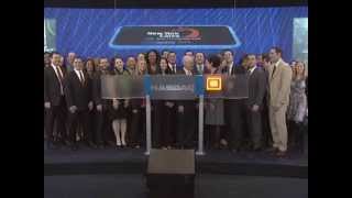 Ringing the NASDAQ bell [upl. by Arries]