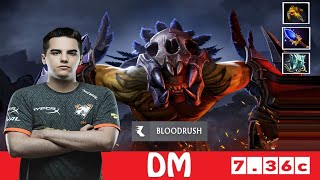 DOTA 2 DM the BLOODSEEKER OFFLANE 736c [upl. by Julee353]