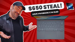 Asus Vivobook S 14 OLED Core Ultra 5 226V  A DOWNRIGHT STEAL AT 650 [upl. by Bigelow]