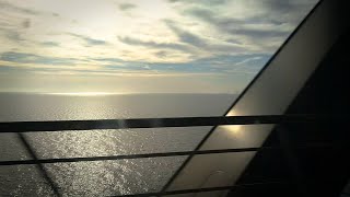 The Øresund Bridge • Train Ride from Denmark to Sweden • Öresundsbron • Copenhagen to Malmö [upl. by Chilson]