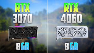 RTX 3070 vs RTX 4060  Which One is Better [upl. by Yssor]