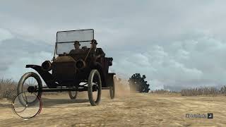 John Marston Rides A Car for the First Time in 1911  Red Dead Redemption PC [upl. by Akitan]