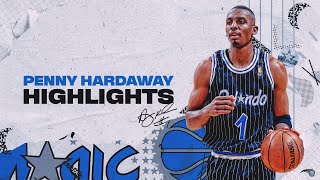 Orlando Magic Penny Anfernee Hardaway Highlights [upl. by Slorac348]