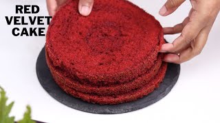 Red Velvet Cake Recipe ॥ Easy Red Velvet Cake Recipe ॥ How To Make Red Velvet Cake [upl. by Christenson]