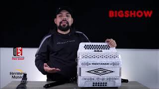 acordeon montanari unboxing review mejorado sonido impresionante [upl. by Margreta]