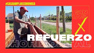 Como hacer el REFUERZO HORIZONTAL workingfromhome construccioneconomica trend [upl. by Aikem919]