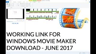 OFFICIAL FILE Download Windows Movie Maker FREE  Windows 10  NO ADWARE  MALWARE [upl. by Melosa]