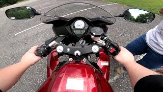 First ride on my Suzuki SV650S [upl. by Hannus]