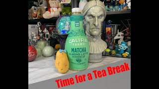 Tea Break Califia Farms Matcha Almond Latte [upl. by Nilde]