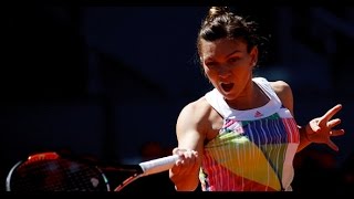 Mutua Madrid Open Semifinals  Simona Halep vs Sam Stosur  WTA Highlights [upl. by Orazio728]