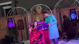 Singing Kotobaro Bhebechhinu at Tracy Hills Bengali gathering  October 2024 [upl. by Berthold]