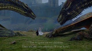 quotTheyre my childrenquot  Drogon Viserion Rhaegal [upl. by Ahsilat]