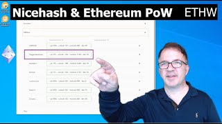 Does Nicehash Support Ethereum PoW ETHW Mining   How to Setup Your Miner for Higher Profits [upl. by Htir]