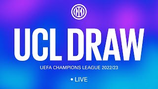 LIVE STREAMING  202223 UEFA CHAMPIONS LEAGUE DRAW 🔮⚫🔵 [upl. by Rebmik]