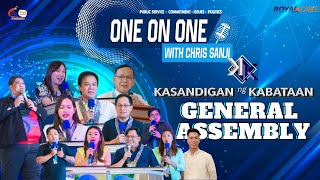 ONE ON ONE WITH CHRIS SANJI  Episode 5 Kasandigan ng Kabataan Calamba City [upl. by Neelsaj]