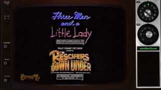 1990  Rescuers Down Under amp Three Men and a Little Lady  TV Spot [upl. by Alur760]