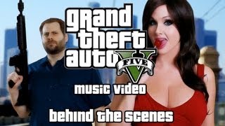 Screen Teams GTA 5 Rap Song  Behind the Scenes Btch Its Grand Theft Auto [upl. by Einahpad]