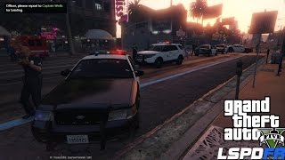 GTA 5 LSPDFR Police Mod 60  IAA Detective Negotiating With Robbers At Pacific Bank Heist Standoff [upl. by Ttezzil258]