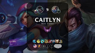 Caitlyn ADC vs Yasuo  NA Master Patch 141 [upl. by Micheal]