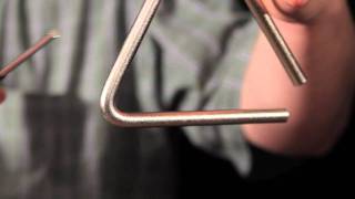 TREHS05 TreeWorks Chimes 5inch Triangle NEW video [upl. by Arik586]