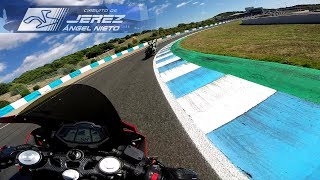 Circuito de Jerez en YAMAHA YZF R125 [upl. by Mendoza]