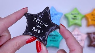 CLAY CRACKING ASMR  Guess The Color Inside Clay popping [upl. by Fonda]