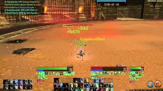 Archeage 55 Gameplay Oracle v DIVINE Buff Daggerspell [upl. by Nylhtiak]