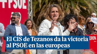 El CIS de Tezanos da la victoria al PSOE en las europeas con cinco puntos de ventaja sobre el PP [upl. by Nawram]