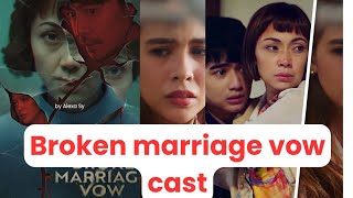 The broken marriage vow cast on ktn hometelenovelamedia ktnhome abscbn [upl. by Rolyak216]