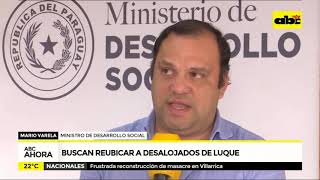 Buscan reubicar a desalojados de Luque [upl. by Toffey]