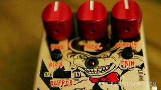 Fuzz pedal  Germanium  Freak Show Fuzz by Big Joe Stomp box [upl. by Sirtaeb]