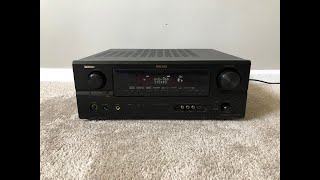 Denon AVR2307CI 71 HDMI Home Theater Surround Receiver [upl. by Zohar630]