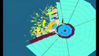 First images after proton beam passes through LHC [upl. by Jonell]